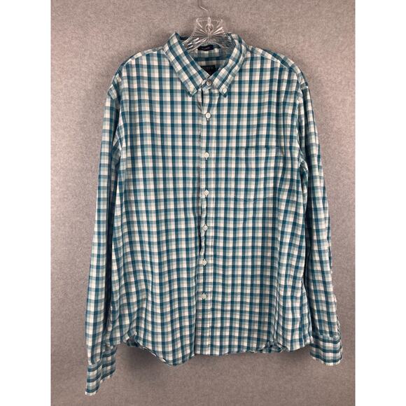 J.CREW Other - J Crew Shirt Mens XL‎ Blue Checks Plaid Long Sleeve Button Down Preppy Classic